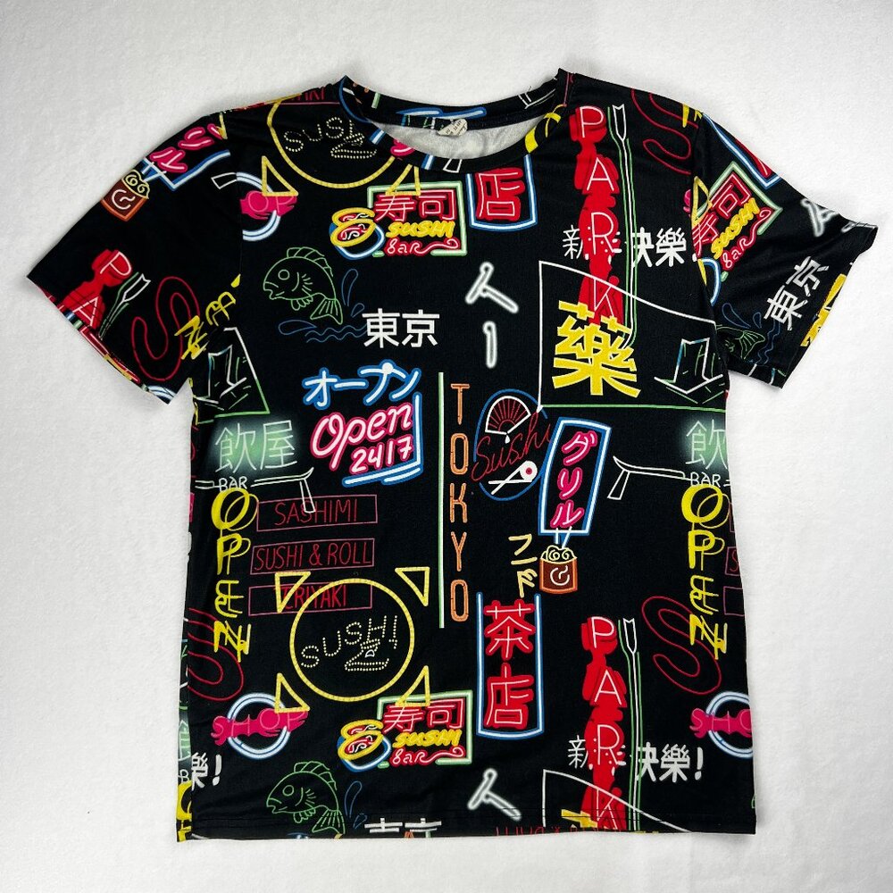 Boys Graphic Neon Sign T-shirt